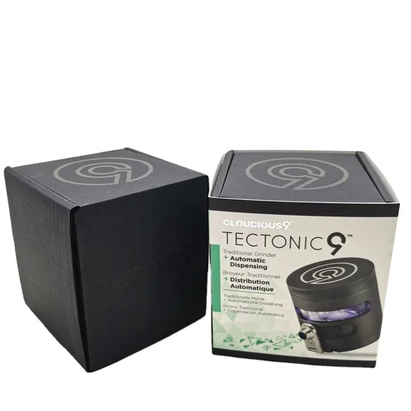 Custom Black Two-Piece Printed Gift Box