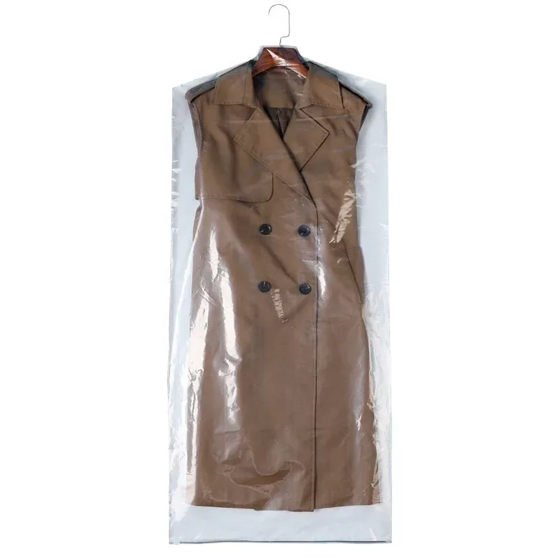 Custom Clear Garment Packaging Bag