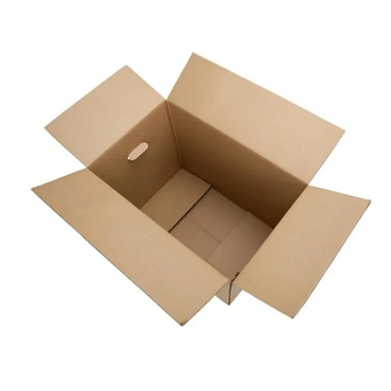 Custom Kraft Shipping Carton with Four Flaps