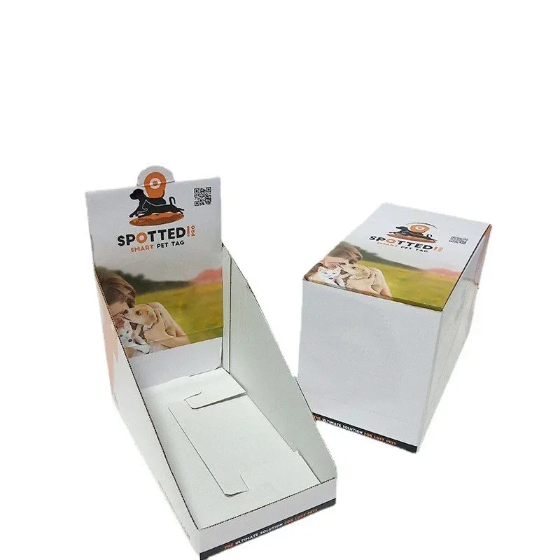 Custom Printed Rectangular Carton with Folding Bottom