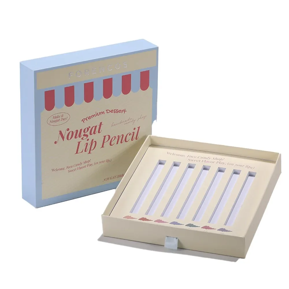 Custom Printed Lip Pencil Drawer Box