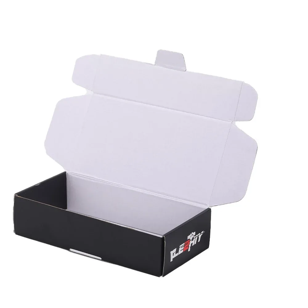 Custom Black Mailer Box with White Interior