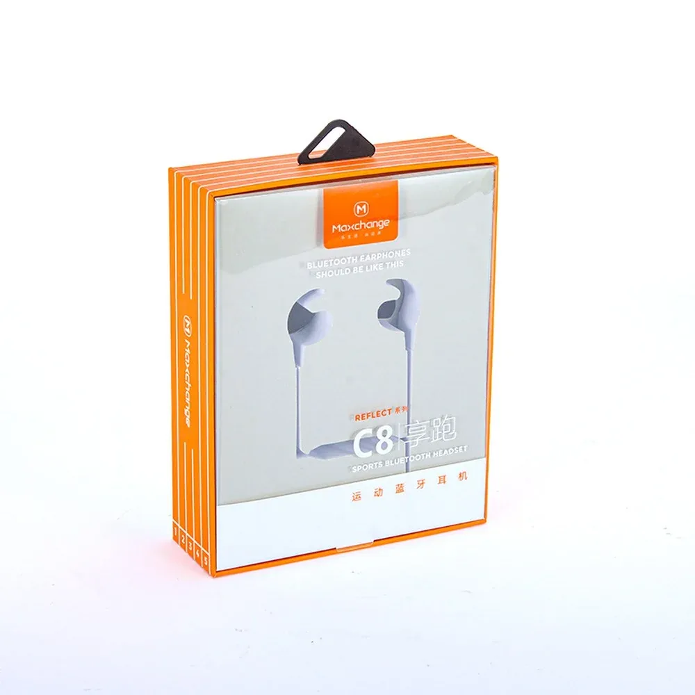 Custom Hanging Electronics Packaging Box with Window