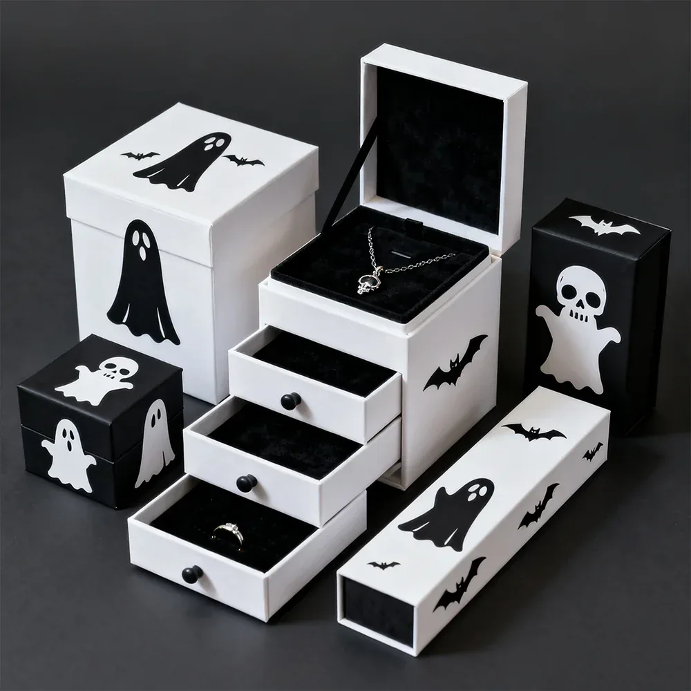 Custom Sliding Jewelry Presentation Box view 2