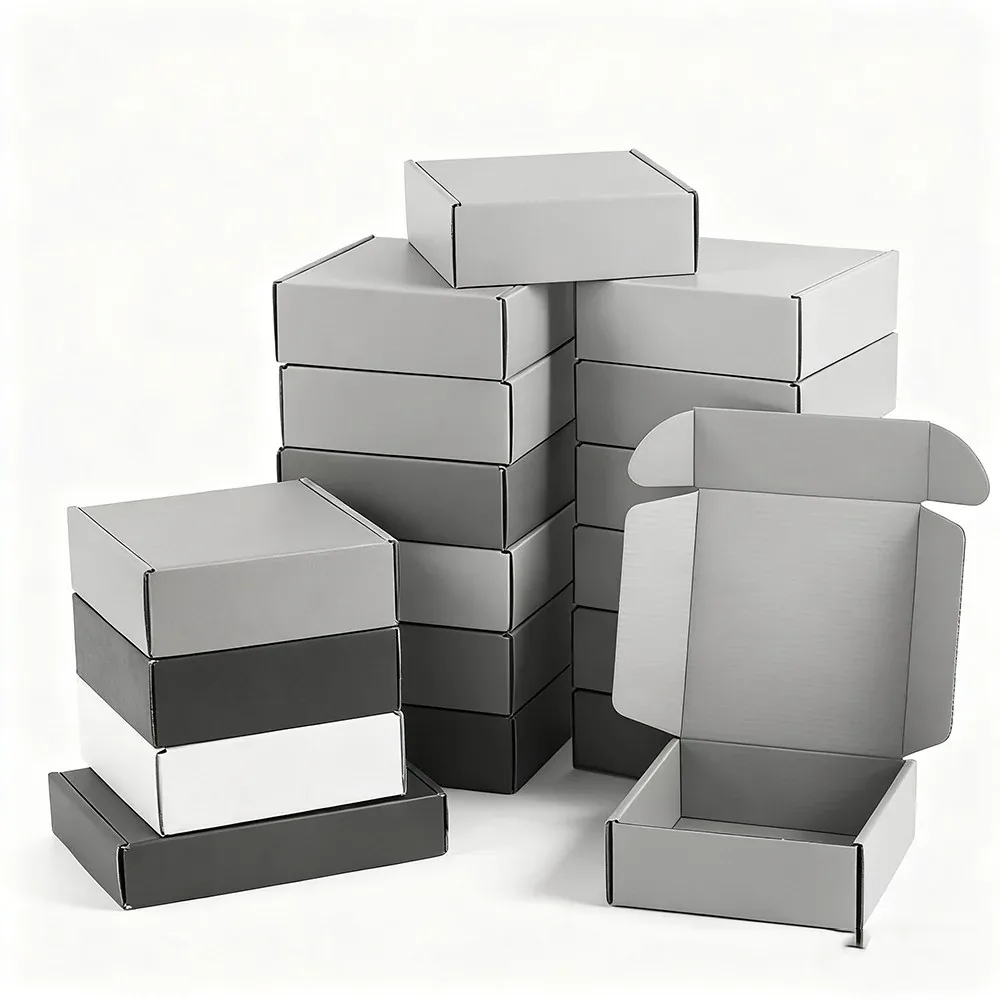 Custom Orange Clothing Mailer Boxes view 2