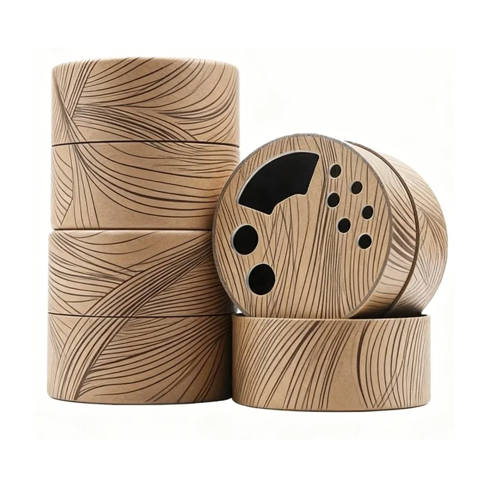 Custom Patterned Powder Packaging Tube with Sifter